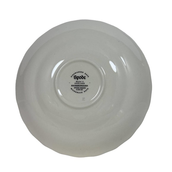 Spode Porcelain Style Gainsborough (Marlborough) Saucer S245AO Floral Vtg - Picture 2 of 4